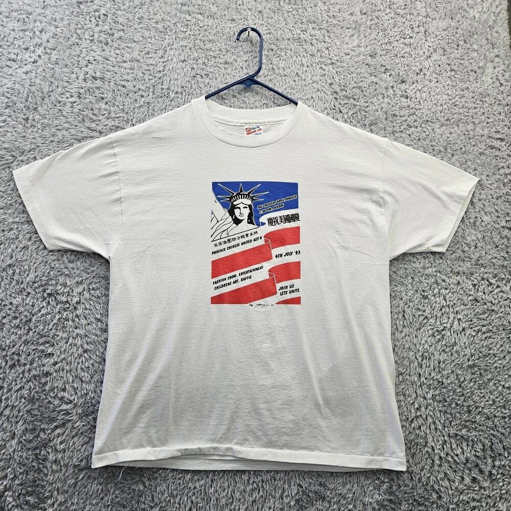 Crescent Hotel Phoenix T Shirt Chinese Fashion Show 1993 Usa Men Xl Hane